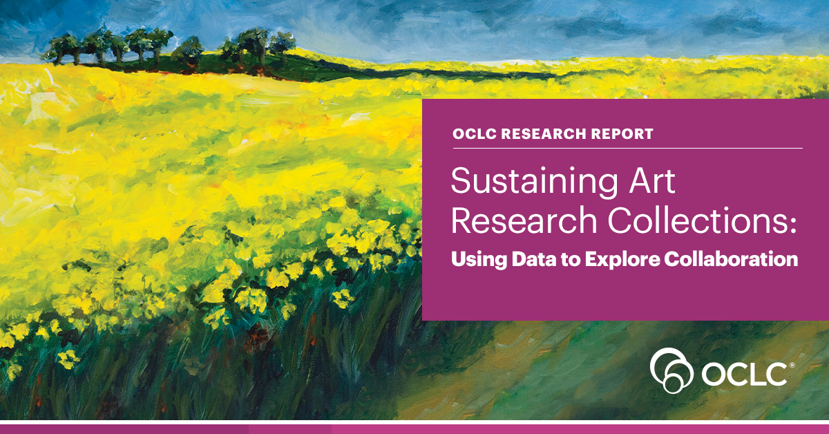 Sustaining Art Research Collections Using Data To Explore Collaboration